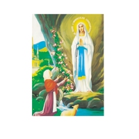 Affiches dégradées 3d, religieux, A3, inde chrétien, 3d, offre spéciale, 100%