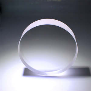 Lentille double concave UV CaF2 personnalisée en usine - Product Image 3