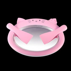 เครื่องทำไอศกรีมขนาดเล็ก สีชมพู 150 มล. ไม่ใช้ไฟฟ้า ไอศกรีมทอด ของขวัญทำเองสำหรับเด็ก อุปกรณ์ทำเบเกอรี่ - Product Image 5