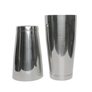 Ensemble de shakers Boston lestés en acier inoxydable 18/8 avec logo personnalisé <span class=keywords><strong>Shaker</strong></span> à cocktail Jigger Outils de bar Barmans 24 pièces Marque <span class=keywords><strong>Koriko</strong></span> - Product Image 4