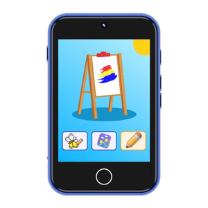 Haute qualité 3.5 "écran tactile enfant en bas âge apprentissage jouer jouet téléphone avec double caméra pour les enfants Options de cadeaux au <span class=keywords><strong>meilleur</strong></span> <span class=keywords><strong>prix</strong></span> - Product Image 2