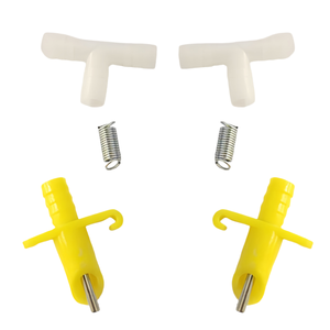 <span class=keywords><strong>8mm</strong></span> nhựa thép thỏ núm vú uống màu vàng nhỏ núm vú động vật uống tự động thỏ núm vú uống - Product Image 1