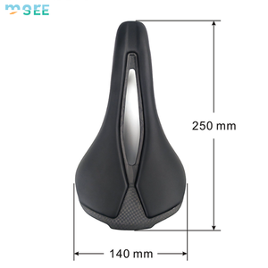 Asiento de Bicicleta SeeMore Superligero de 106g, Impreso <span class=keywords><strong>en</strong></span> 3D, Antideslizante, Transpirable, de TPU y Fibra de Carbono T800 para Carretera/MTB - Product Image 2
