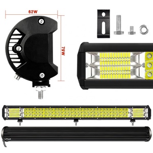 XOVY NEW White Amber Sync Strobe 6 Lighting Modes <b>LED</b> <b>Light</b> Bar Bundle With Custom Wiring Harness Mode Memory Reset Function - Product Image 4
