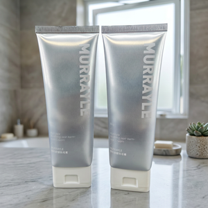 หลอดอลูมิเนียมพลาสติกสำหรับเครื่องสำอาง MURRAYLE พร้อมฝาปิดแบบ Oval พิมพ์โลโก้ด้วยเทคนิค Silkscreen บรรจุภัณฑ์ครีมกำจัดขนแบบเปล่า 120 กรัม - Product Image 5