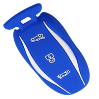Housse de protection en silicone pour clé intelligente, accessoires pour Tesla Model S