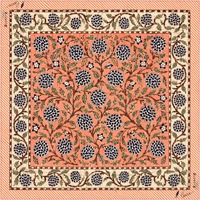 Tapis de Mahjong Noir Crème à Motif Feuille de Ginkgo, Imprimé Artistique Intégral, Antidérapant, Minimaliste, Tapis de Jeu Oriental