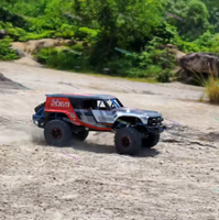 MJX HYPER 1/8 SJY-H8P Wrangler Sensible Brushless Escalade Voiture Alliage Télécommande Hors Route Véhicule Jouet Électrique 4WD Véhicule