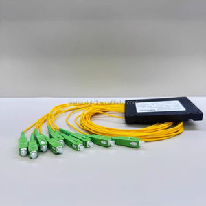 Divisor de Fibra Óptica de Baja Emisión de Humo y Cero Halógenos, Tipo Caja/Cassette, Monomodo SC/APC 1x8 para Redes FTTH PON - Product Image 5