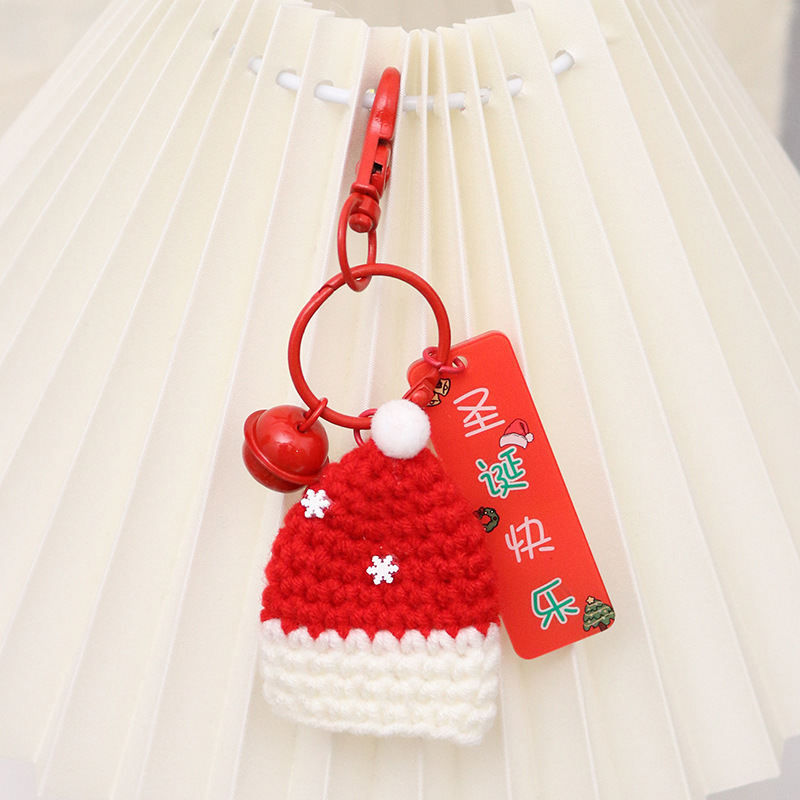 Boucle de tête de chien pour chapeau de Noël
