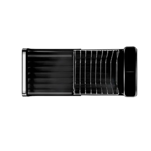 <span class=keywords><strong>Escurridor</strong></span> de platos <span class=keywords><strong>extensible</strong></span> de acero al carbono con soporte para cubiertos extraíble Estante para platos de cocina para secar platos - Product Image 4