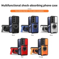 Étui de protection rigide pour téléphone portable magnétique antichoc pour Infinix Hot 60i 4G