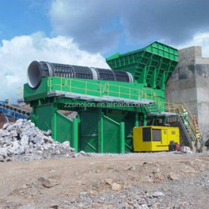 Bánh di động trommel màn hình có thể gọn gàng quay trống màn hình phân compost, đất, xỉ, sỏi, dăm gỗ - Product Image 3