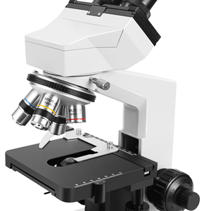 XSZ-107BN tıbbi laboratuvar biyolojik mikroskop kullanım için 4X 10X 40X optik dürbün mikroskop - Product Image 4