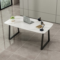 Base de table en métal en forme de U, finition or brossé, robuste et luxueuse, pour salle à manger et bureau