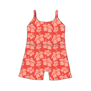 Costume <span class=keywords><strong>da</strong></span> <span class=keywords><strong>Bagno</strong></span> Estivo di Alta Qualità per Bambine con Stampe Hawaiane Carine, Senza Maniche, Intero, per Bambine Piccole - Product Image 3