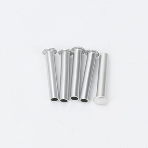 Rivets semi-tubulaires en aluminium et cuivre, de précision, résistants à la rouille et à l'usure, vente en gros d'usine, toutes tailles, en vrac - Product Image 2