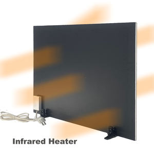 Chauffage électrique infrarouge autonome 800W style cheminée avec télécommande, économie d'énergie et protection contre la surchauffe - Product Image 6