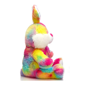 Cute <strong>Soft</strong> <strong>Plush</strong> rainbow Easter <strong>Bunny</strong> Stuffed Colorful <strong>Rabbit</strong> Animals <strong>Toy</strong> - Product Image 3
