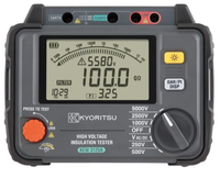 Testeur de résistance d'isolement haute tension Kyoritsu KEW 3125ABT, best-seller, 1T max, courant de court-circuit 1,5 mA, transfert de données 1