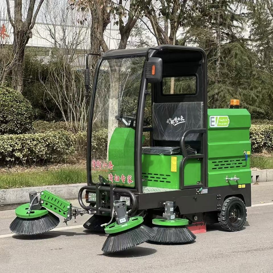 Community Sweeper 48V Community Industrial Streets Garbage Collection Truck Outdoor Leaf ...