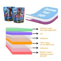Sacs refermables personnalisés en Mylar avec impression holographique, découpés sur mesure, formes spéciales, 1g, 3.5g, 7g, 14g, anti-odeur