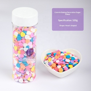 Décoration de pâtisserie : Sucre décoratif en tranches, sucre solide, sucre en forme de gâteau, donut, crème glacée, <span class=keywords><strong>ruban</strong></span> en forme de cœur, morceaux de sucre en bouteille - Product Image 5