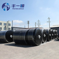Pare-battage flottant en mousse de polyuréthane certifié BV, personnalisé pour usage maritime