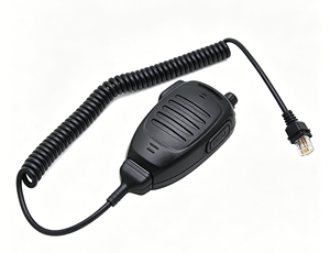Micrófono PTT Dinámico Personalizado de Fábrica <span class=keywords><strong>para</strong></span> Radio Bidireccional, Altavoz Portátil Compatible con Walkie Talkie - Product Image 4