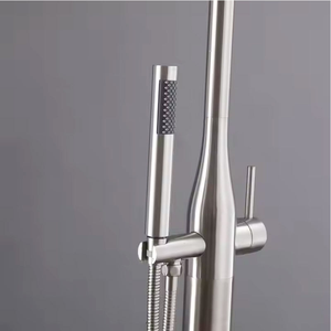Juego <span class=keywords><strong>de</strong></span> Ducha para <span class=keywords><strong>Jardín</strong></span> <span class=keywords><strong>de</strong></span> Acero Inoxidable 316 con Acabado Níquel Cepillado, Montaje en Pared, 2 Funciones, Rociador <span class=keywords><strong>de</strong></span> Lluvia, Válvula <span class=keywords><strong>de</strong></span> Cerámica, para Hotel - Product Image 4