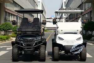 Voiturette de golf tout-terrain 6 places édition camouflage pour le transport VIP des hôtels et les navettes aéroportuaires - Product Image 4