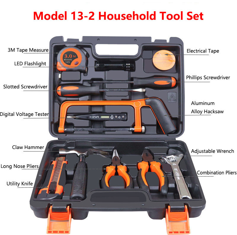 Ensemble d'outils ménagers modèle 13-2