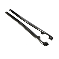 Extensions de bas de caisse en fibre de carbone brillante de haute qualité pour Chevrolet Corvette C6 ZR1 2006-2013