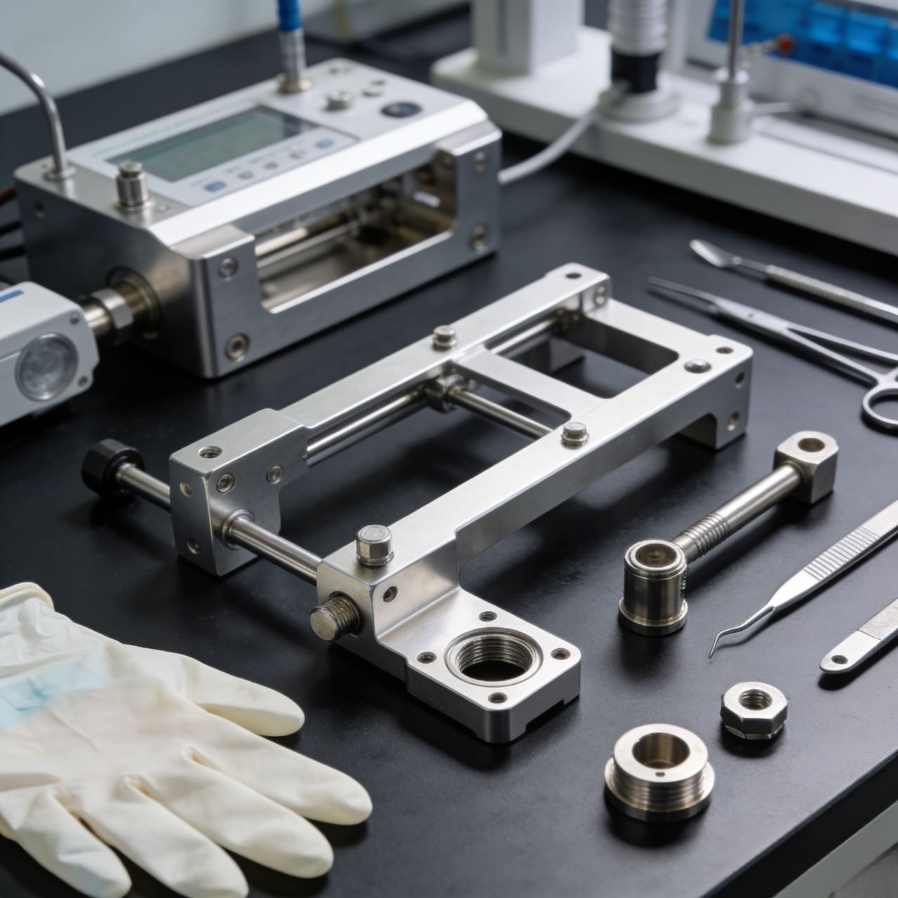 Custom Precision Medical Grade Hardware Parts for Medical Devices for Machining RCX Brand T115 Model Guangdong Factory Direct