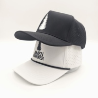 Gorra de Golf Deportiva Oxford Dobby de 5 Paneles con Marca Personalizada, Logotipo de Silicona, Cuerda Vintage, Bajo MOQ, OEM, Tejido de Alta Densidad y Duradero