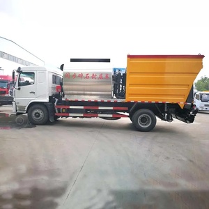 Nouveau camion pulvérisateur d'asphalte et de gravier Shacman 4x2 avec système de distribution synchrone pour la construction routière - Product Image 2