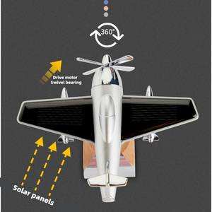 Huyo Aluminum Alloy Rectangle Medium <b>Car</b> Solar Airplane Perfume Aromatherapy Essential Oil <b>Ornament</b> Air Freshener Perfume Holder - Product Image 5