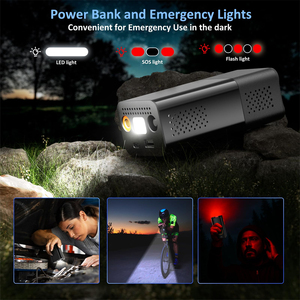 Compresseur d'air portable intelligent 150 PSI, 4 fois plus rapide, avec jauge numérique et lumière d'urgence, gonfleur de pneus pour voiture/vélo/moto - Product Image 5