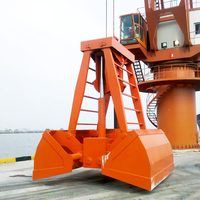YUFEI Hydraulic Grab Bucket 1TON 3TON 5TON Electric Multiple Jaw Grab Bucket Penjualan Terbaik Kualitas Tinggi Grapple untuk Material Curah