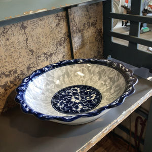 Meilleure Qualité Bols En Porcelaine Bleu Et Blanc Coloré Antique Vintage Bleu et Blanc Porcelaine Bowlslad Céréales <span class=keywords><strong>Bol</strong></span> En Céramique - Product Image 2