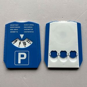 Minuteur de stationnement personnalisé en forme de bande de roulement avec grattoir à glace et porte-monnaie - Cadeau promotionnel pour automobile - Product Image 3