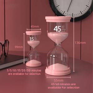 Minuteur <span class=keywords><strong>Sablier</strong></span> Créatif en Verre Fait Main Couleur Macaron <span class=keywords><strong>pour</strong></span> Enfants, Cadeau Idéal <span class=keywords><strong>pour</strong></span> le <span class=keywords><strong>Brossage</strong></span> des <span class=keywords><strong>Dents</strong></span> et la Lecture (10/15/45 Minutes) - Product Image 4