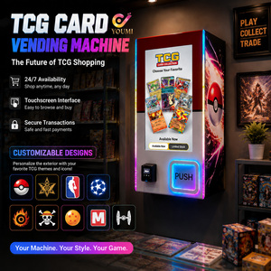 Lector de Tarjetas de Crédito de Grado Comercial, Mini Máquina Expendedora de Tarjetas Coleccionables Pokémon, Montado <span class=keywords><strong>en</strong></span> la Pared con Gestión Remota <span class=keywords><strong>en</strong></span> la Nube VMS - Product Image 1