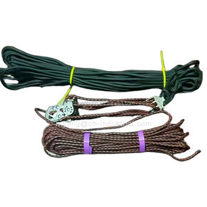 <span class=keywords><strong>Camping</strong></span> Auvent Extension Coupe-Vent Métal Poulie Corde Voiture Convertible Ascenseur Corde Tendeur Réglable Tente Élastique Corde À Cliquet - Product Image 2