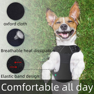Tùy Chỉnh Không Có Kéo Con Chó Khai Thác Phản Quang Phía Trước Clip <span class=keywords><strong>Vest</strong></span> Với Xử Lý Có Thể Điều Chỉnh Khóa Dễ Dàng Để Đặt Trên Đi Ra Cho Chó Lớn - Product Image 2