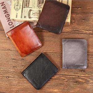 Cartera Delgada Retro de PU para Hombre, Triple Pliegue, Multifuncional, con Clip para Tarjetas de Identificación y Crédito, Solución Práctica para Guardar Dinero - Product Image 5