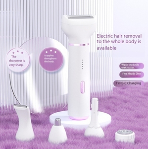 Tondeuse Épilateur Électrique Portable 5-en-1 pour Femme – Épilation des Aisselles, du Nez, des Sourcils et Zones Intimes - Product Image 1