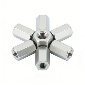 Écrou de raccord hexagonal M6 en acier inoxydable 304 épaissi et allongé de l'usine Bibo Yaente - Product Image 4