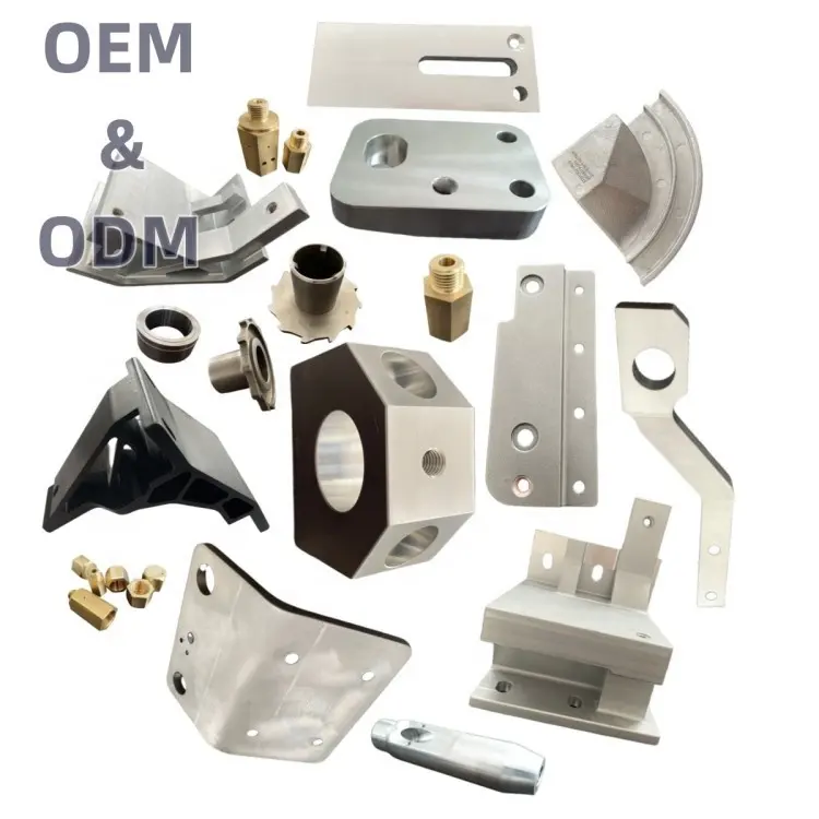 Piezas de mecanizado CNC de aluminio anodizado de 3/4/5 ejes de alta precisión personalizadas de fábrica de China