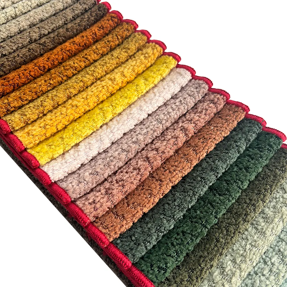 Weipai estofamento guarda-chuva tecido sofá terno cortina tecido 100 poliéster algodão tecido liso personalizado